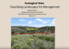 Ecological Sites: Classifying Landscapes for Management webinar